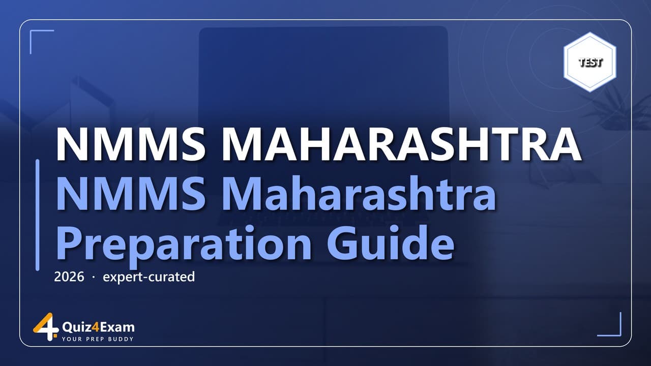 NMMS महाराष्ट्र 2026 की तैयारी कैसे करें: पूरी गाइड