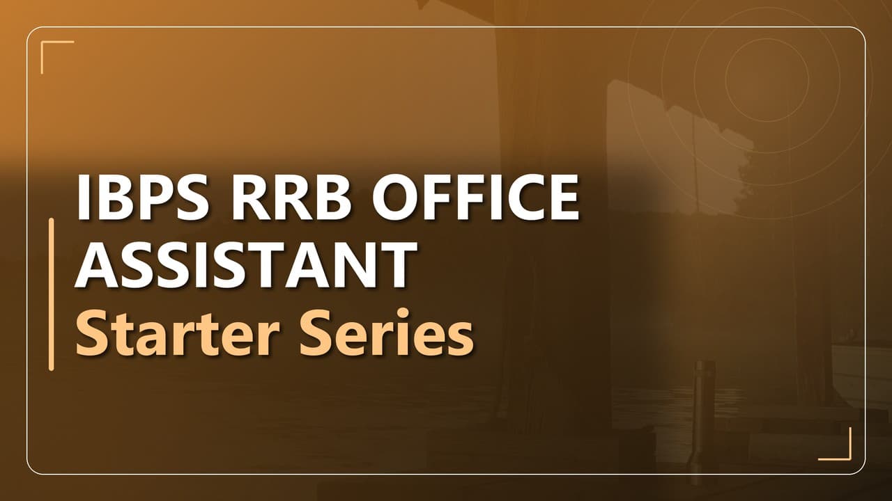 IBPS RRB Office Assistant स्टार्टर सीरीज़