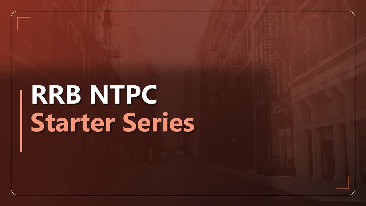 RRB NTPC CBT-1 मुफ़्त स्टार्टर