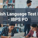 English Language Test Series – IBPS PO
